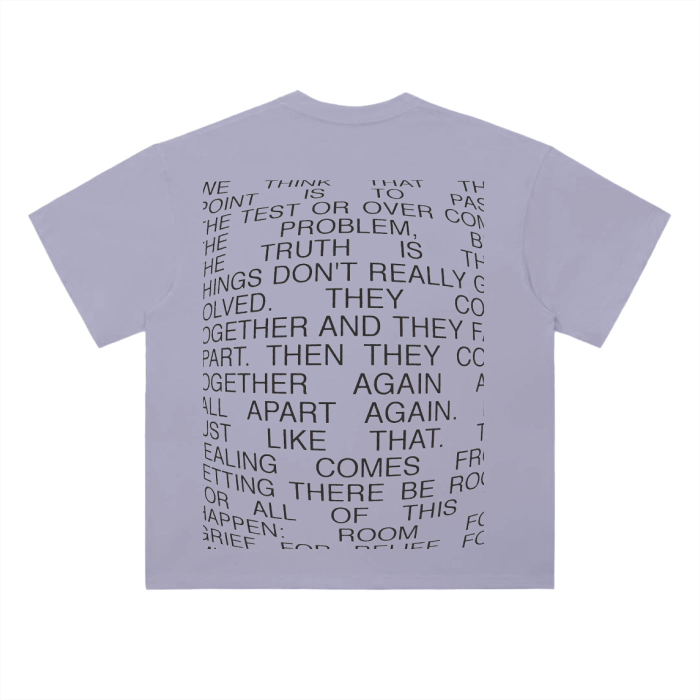 Heavyweight Drop Shoulder Cotton T-Shirt
