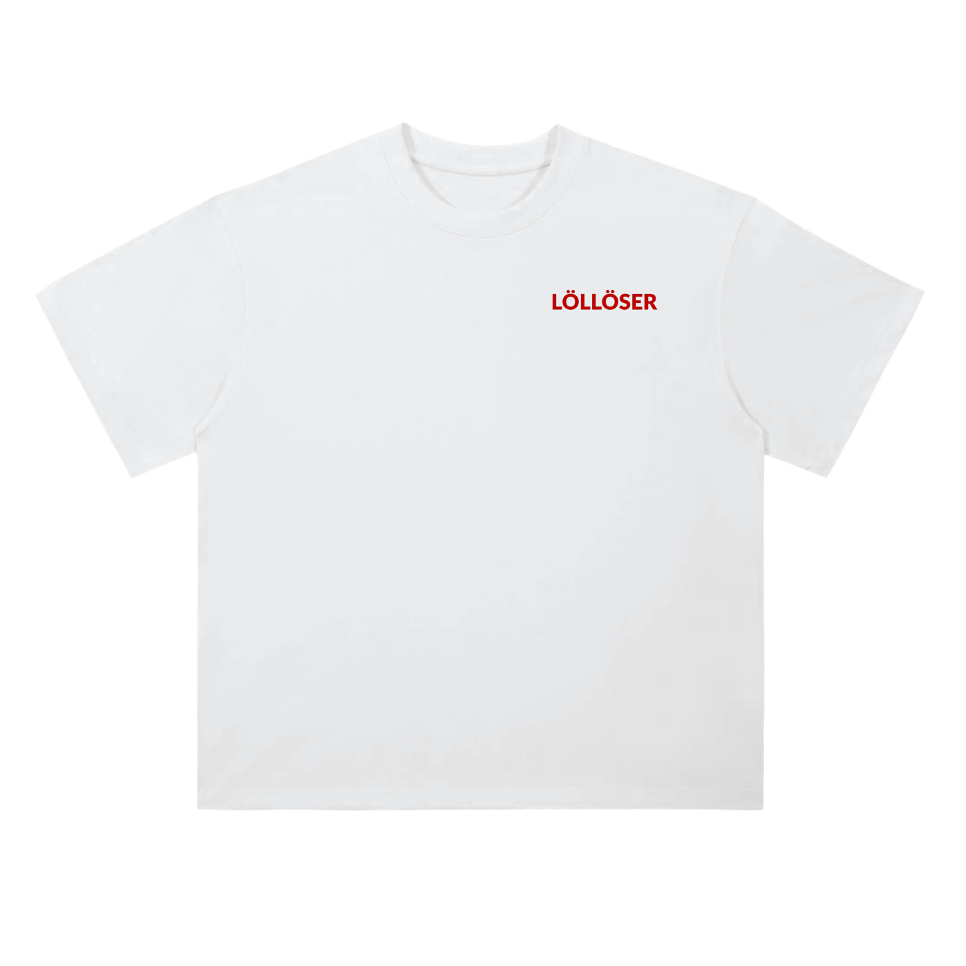 Heavyweight Drop Shoulder Cotton T-Shirt