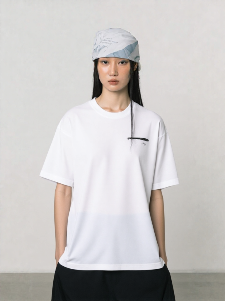 Heavyweight Drop Shoulder Cotton T-Shirt