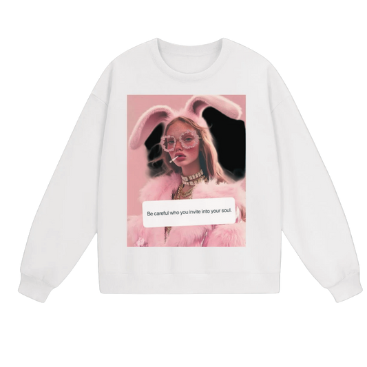 CREWNECK FLEECE SWEATSHIRTS WHITE Streetwear Unisex Heavyweight Drop Shoulder Oversized Fleece Sweatshirt zx2aup-wn.myshopify.com