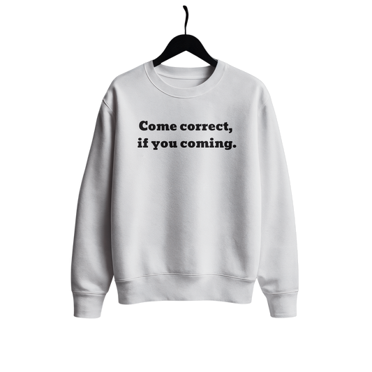 CREWNECK WHITE CREWNECK zx2aup-wn.myshopify.com