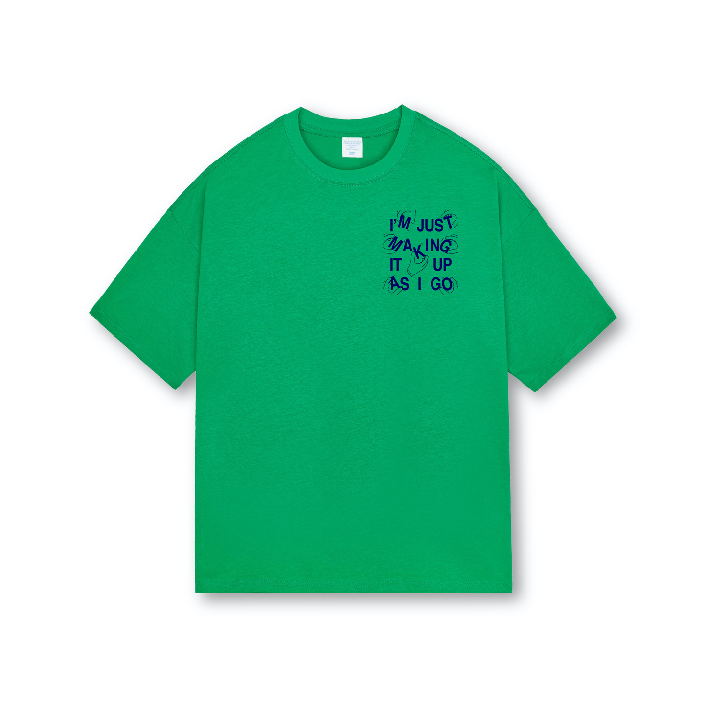DONT PUT ME IN A BOX - 240GSM Unisex Oversized  Drop Shoulders T-shirt