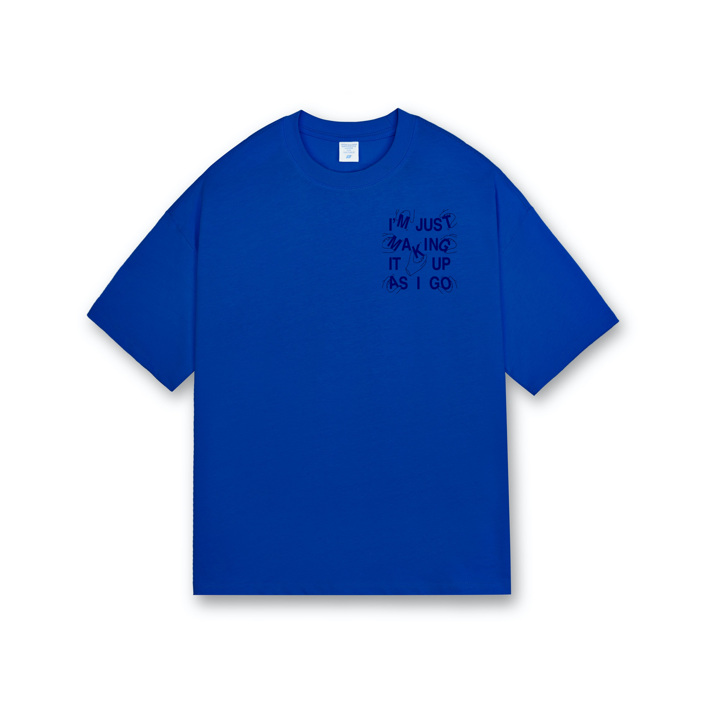 DONT PUT ME IN A BOX - 240GSM Unisex Oversized  Drop Shoulders T-shirt
