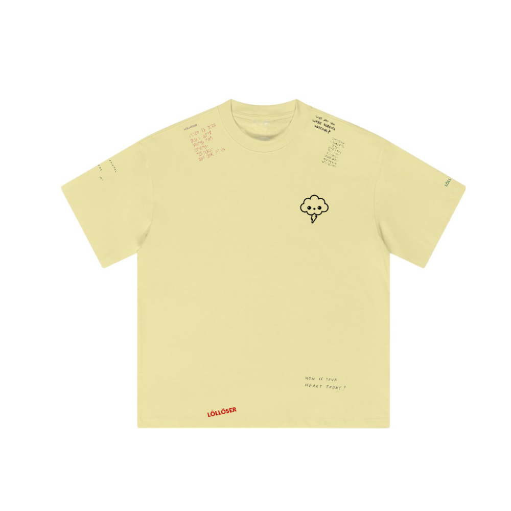 you pinky promised boxy drop shouold cut t shirt Unisex Loose T-shirt(310GSM)