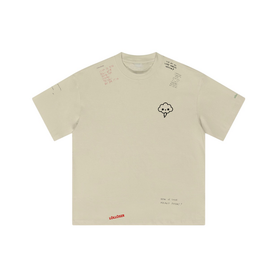 you pinky promised boxy drop shouold cut t shirt Unisex Loose T-shirt(310GSM)