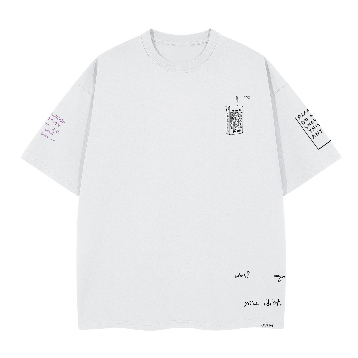 PLEASE DO NOT SHOW THIS TO ANYONE - LOLLOSER THE NOTES NOBODY KNOWS ABOUT BOXY 350 GSM T SHIRT Unisex Boxy T-shirt(280GSM)