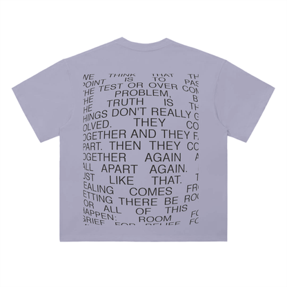 Heavyweight Drop Shoulder Cotton T-Shirt