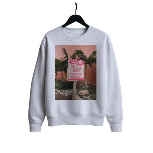 CREWNECK WHITE 420 GSM SWEATSHIRT CREWNECK CUT zx2aup-wn.myshopify.com