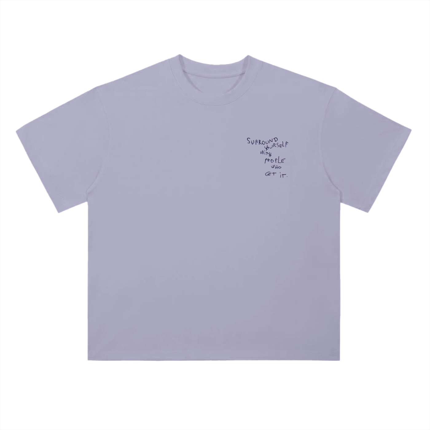 Heavyweight Drop Shoulder Cotton T-Shirt