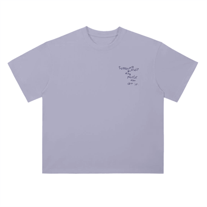 Heavyweight Drop Shoulder Cotton T-Shirt