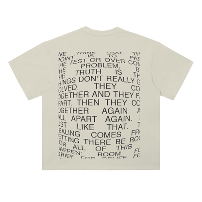 Heavyweight Drop Shoulder Cotton T-Shirt