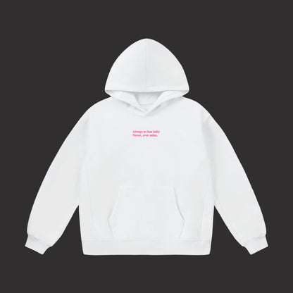 [product_type] ITS ALWAYS YOUR LOSE BABY, NEVER EVER MINE - Oversize Heavyweight Fleece Hoodie - 460 GSM zx2aup-wn.myshopify.com