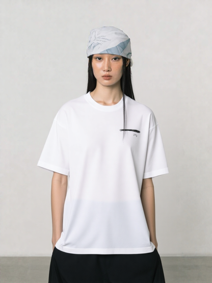 Heavyweight Drop Shoulder Cotton T-Shirt