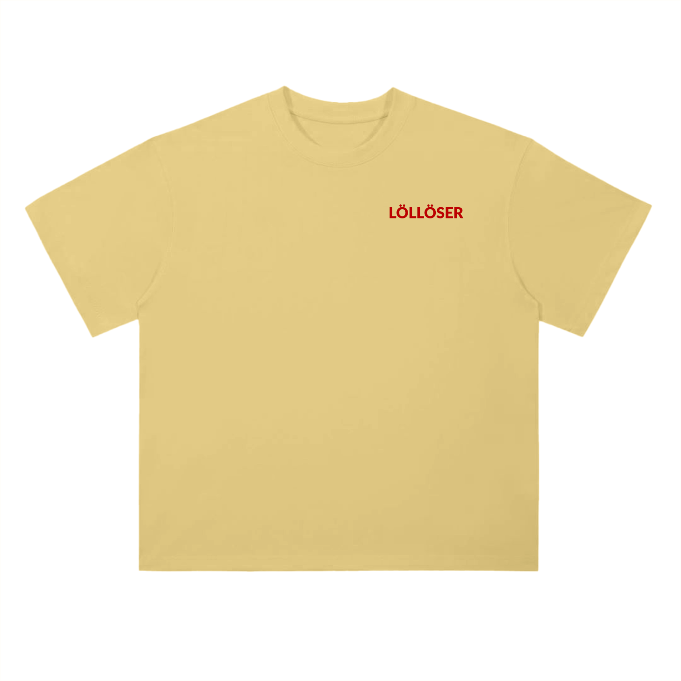 Heavyweight Drop Shoulder Cotton T-Shirt