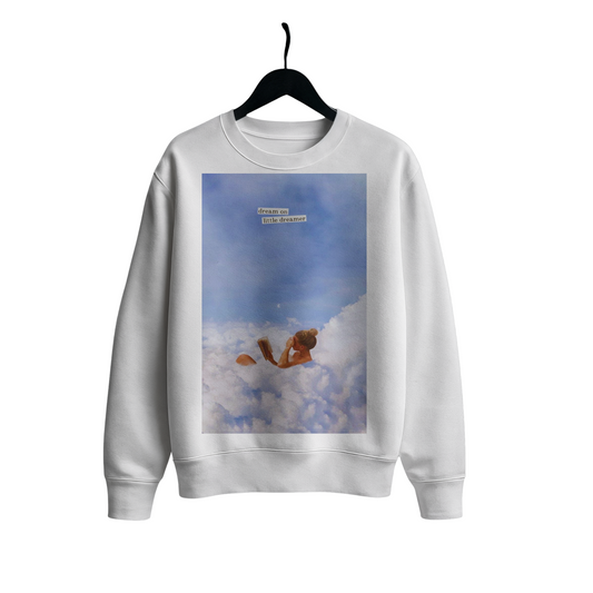 Black crewneck sweatshirt with pink quote graphic “F*ck you I’m delightful” | LÖLLÖSER