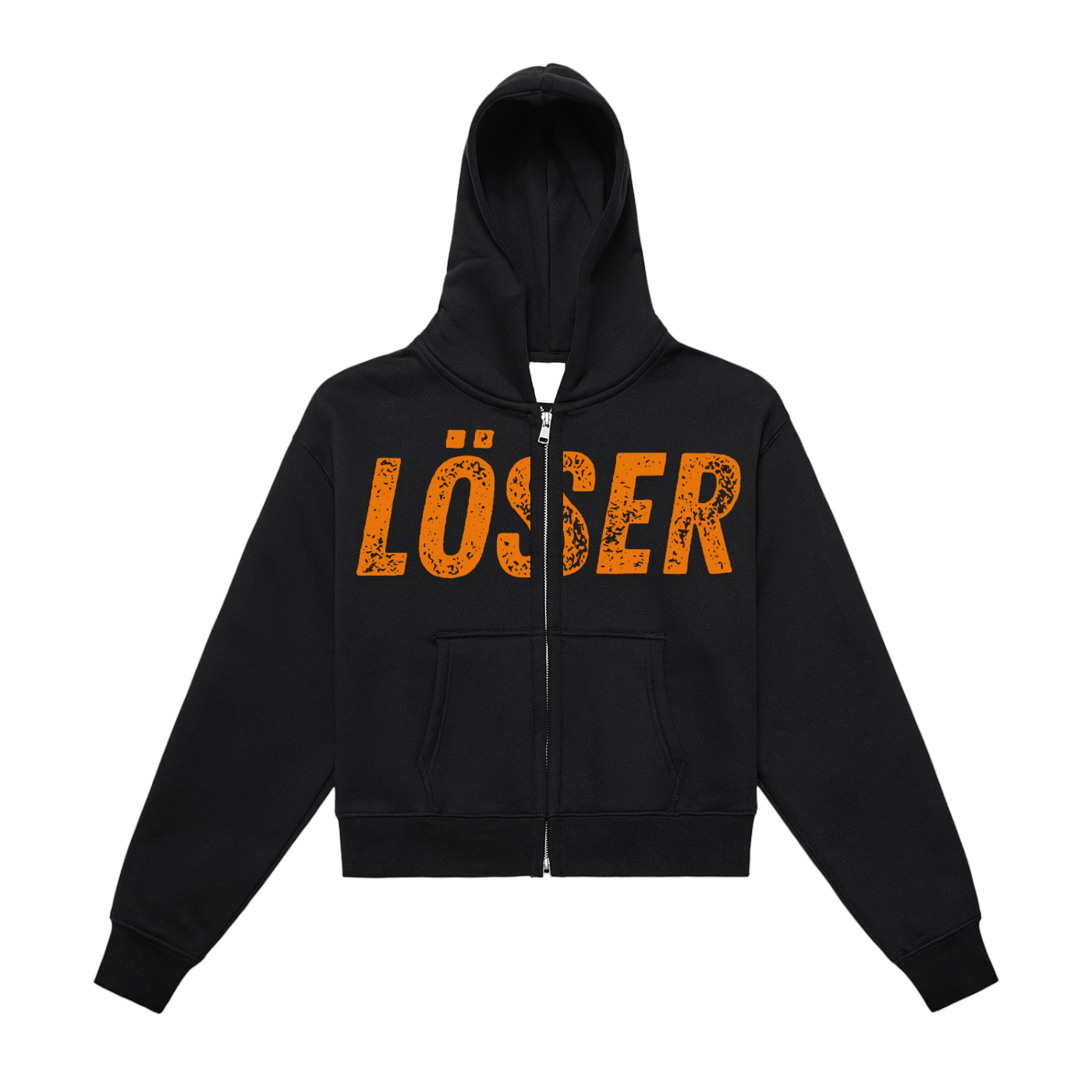 BOXY ZIPPERED HOODIE 