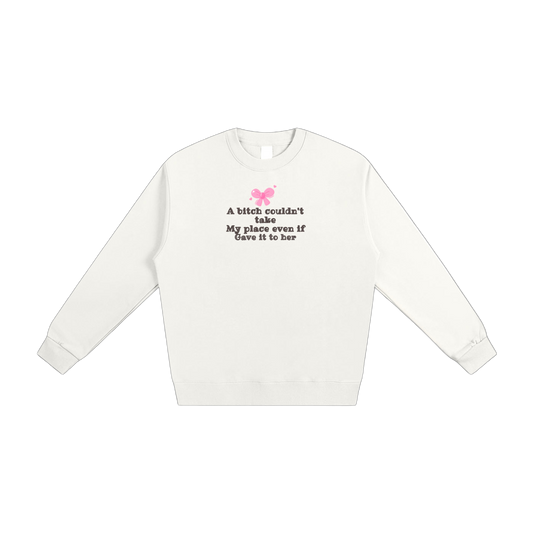 CREWNECK A BITCH COULDNT PREMIUM  -400gsm Essential crewneck Sweatshirt zx2aup-wn.myshopify.com
