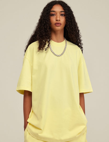 you pinky promised boxy drop shouold cut t shirt Unisex Loose T-shirt(310GSM)