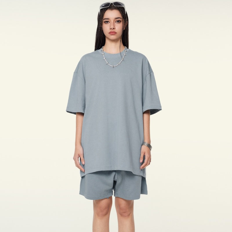 you pinky promised boxy drop shouold cut t shirt Unisex Loose T-shirt(310GSM)