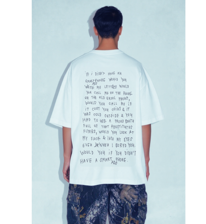 Heavyweight Drop Shoulder Cotton T-Shirt