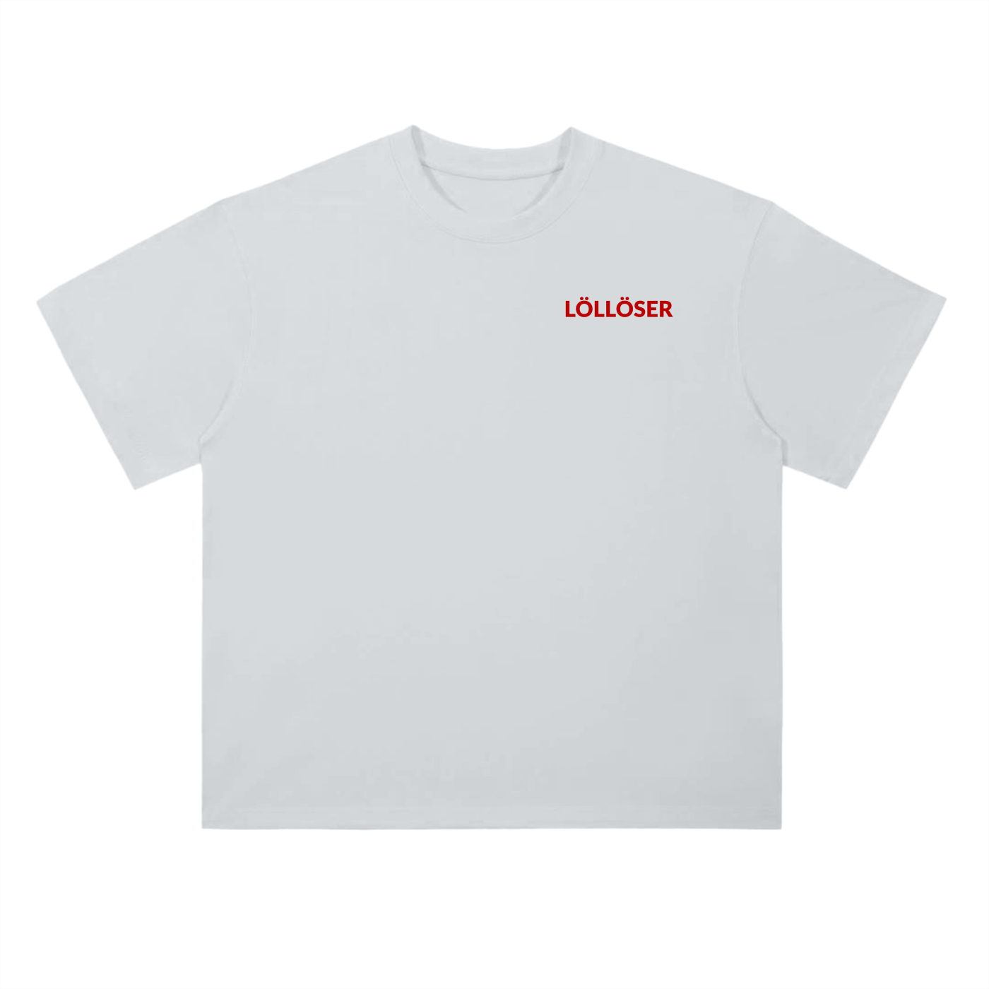 Heavyweight Drop Shoulder Cotton T-Shirt